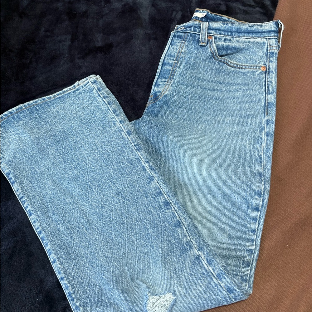 Levi wedgie boot womens jeans - Picture 2 of 6